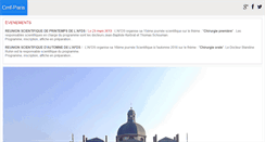 Desktop Screenshot of cmf-paris.com